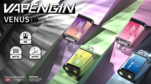 VAPENGIN 金星煙彈 時尚半透明曲面設計 獨立規格 需要另外購買主機（一盒2入） - 图片 5