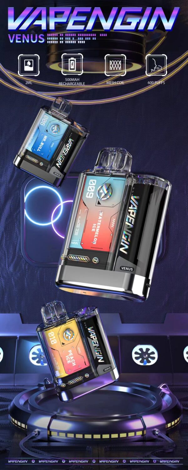 VAPENGIN 金星煙彈 時尚半透明曲面設計 獨立規格 需要另外購買主機（一盒2入） - 图片 3