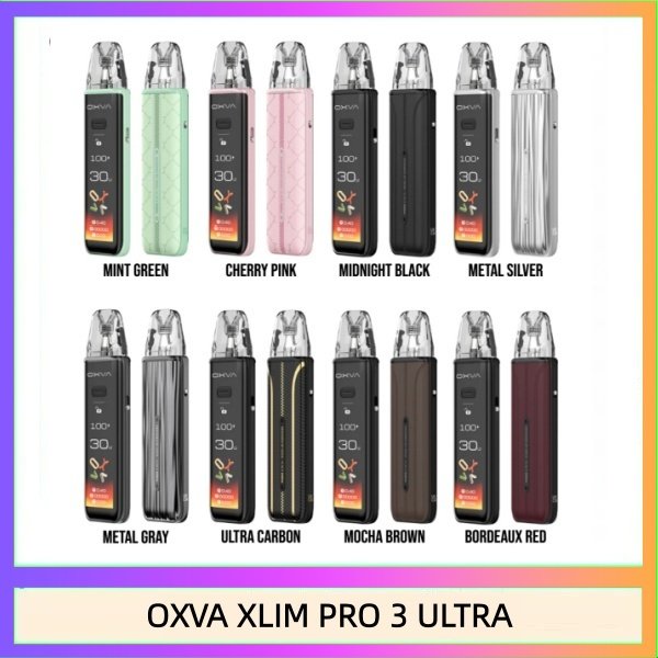 OXVA XLIM PRO 3 ULTRA 奧創小蠻牛觸屏螢幕電子煙主機空倉